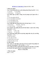 Tải Đề kiểm tra 15 phút Địa Lý 9 học kì 2 Lần 1 - Đề 4 - Đề kiểm tra HK 2 lớp 9 môn Địa có đáp án