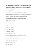 Tải Giải bài tập trang 44 SGK Toán 4: Biểu thức có chứa ba chữ - Giải bài tập Toán lớp 4 bài Biểu thức có chứa ba chữ