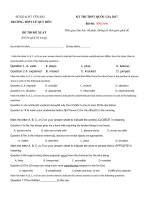 Tải Đề thi thử THPT Quốc gia năm 2017 môn Tiếng Anh có đáp án - Đề 68 - Đề thi thử Đại học môn Tiếng Anh năm 2017 có đáp án
