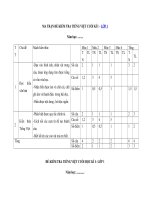 Tải Đề thi học kì 1 môn Tiếng Việt lớp 1 năm 2018 - 2019 theo Thông tư 22 - Đề kiểm tra học kì 1 môn Tiếng Việt 1 có đáp án và ma trận