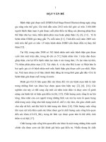 Đánh giá chất lượng cuộc sống và một số yếu tố liên quan của bệnh nhân chạy thận chu kỳ tại Bệnh viện tỉnh Hà Tĩnh năm 2020