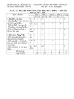 Tải Đề thi học kì 1 môn Tiếng Việt lớp 2 năm 2017 - 2018 theo Thông tư 22 - Đề số 2 - Đề kiểm tra học kì 1 môn Tiếng Việt lớp 2 có đáp án