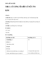 Tải Giáo án Tiếng Việt 2 tuần 1 bài: Kể chuyện - Có công mài sắt, có ngày nên kim - Giáo án điện tử môn Tiếng Việt lớp 2