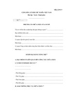 Tải Mẫu PC17: Phương án chữa cháy của cơ sở - HoaTieu.vn