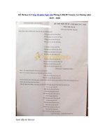 Tải Đề thi học kì 2 lớp 10 môn Ngữ văn Phòng GD&ĐT huyện An Dương năm 2019 - 2020 - Đề kiểm tra học kì 2 lớp 10 môn Văn