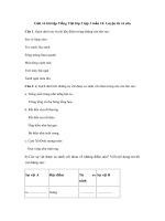 Tải Giải vở bài tập Tiếng Việt lớp 3 tập 1 tuần 14: Luyện từ và câu - Giải vở bài tập Tiếng Việt lớp 3 tuần 14