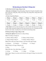 Tải Bài tập nâng cao Toán lớp 3: Tháng, năm - Bài tập ôn tập về tháng và năm Toán lớp 3