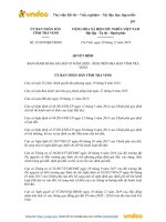 Tải Bảng giá đất tỉnh Trà Vinh 2020 - HoaTieu.vn