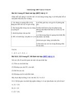 Tải Giải bài tập SBT Vật lý 11 bài 32 - Kính lúp