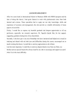(Luận văn thạc sĩ) empirical analysis of factors affecting work   life balance among employees in viet nam banking 
