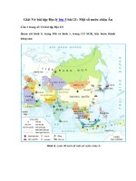 Tải Giải Vở bài tập Địa lý 5 bài 21: Một số nước châu Âu - Giải sách bài tập Địa Lý lớp 5 tập 2