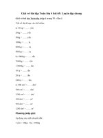 Tải Giải vở bài tập Toán lớp 4 bài 65: Luyện tập chung - Vở bài tập Toán 4 tập 1