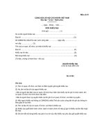 Tải Mẫu đơn khiếu nại mới nhất - HoaTieu.vn