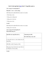 Tải Giải Vở bài tập Địa lý 5 bài 5: Vùng biển nước ta - Giải sách bài tập Địa Lý lớp 5 tập 1