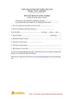 Tải Mẫu đơn xin thuê đất nông nghiệp - HoaTieu.vn