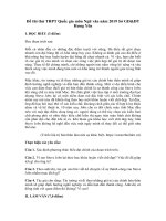 Tải Đề thi thử THPT Quốc gia môn Ngữ văn năm 2019 Sở GD&ĐT Hưng Yên - Đề minh họa Ngữ văn năm 2019