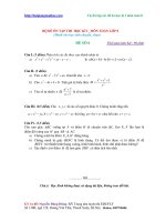 Đề thi thử số 6 học kỳ 1 môn toán lớp 8 tại trung tâm luyện thi EDUFLY