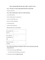 Tải Giải vở bài tập Tiếng Việt lớp 3 tập 1 tuần 4: Luyện từ và câu - Giải vở bài tập Tiếng Việt lớp 3 tuần 4