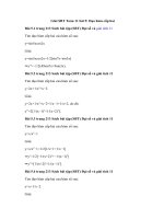 Tải Giải SBT Toán 11 bài 5: Đạo hàm cấp hai - Giải SBT Toán lớp 11