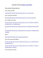 Tải Giải bài tập Tiếng Anh lớp 8 cả năm 2018 - 2019 - Soạn Tiếng Anh 8 trọn bộ | Để học tốt Tiếng Anh 8 mới nhất