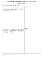 Phiếu ôn luyện trường hợp bằng nhau thứ 3 của hai tam giác góc-canh-góc