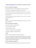 Tải Giải SBT Công nghệ lớp 8 bài 35: Thực hành: Cứu người bị tai nạn điện - Giải Sách bài tập Công nghệ 8 bài 35