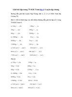 Tải Toán lớp 4 trang 75: Luyện tập chung - Giải bài tập Toán lớp 4