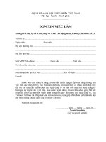 Tải Đơn xin việc làm tiếp viên hàng không Vietnam Airlines - HoaTieu.vn