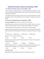 Tải Bài tập nâng cao Toán lớp 3: Phép cộng các số trong phạm vi 10000 - Bài tập ôn tập các số có bốn chữ số