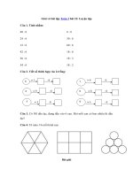 Tải Giải vở bài tập Toán 3 bài 23: Luyện tập Bảng chia 6 - Giải vở bài tập Toán 3 tập 1