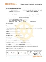 Tải Mẫu hợp đồng giảng dạy cho giáo viên, giảng viên - HoaTieu.vn