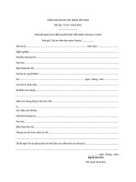 Tải Đơn xin thay đổi người trực tiếp nuôi con sau ly hôn - HoaTieu.vn