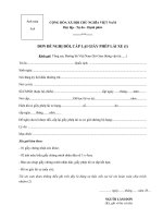 Tải Đơn đề nghị đổi cấp lại giấy phép lái xe - HoaTieu.vn