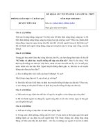 Tải Đề thi thử vào lớp 10 môn GDCD Phòng GD&ĐT Tiền Hải năm 2020 - Đề tuyển sinh vào 10 môn Giáo dục công dân năm 2020 có đáp án