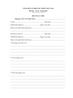 Tải Đơn xin ly hôn mới nhất 2020 - HoaTieu.vn