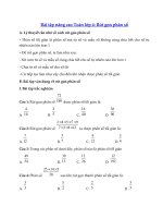 Tải Bài tập nâng cao Toán lớp 4: Rút gọn phân số - Bài tập nâng cao Toán lớp 4