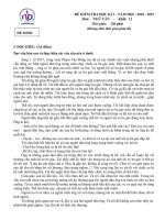 nội dung ôn tập hk1 môn ngữ văn năm học 20182019  thpt nguyễn du