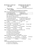 Tải Đề thi giữa học kì 1 lớp 10 môn Địa lý Sở GD&ĐT Bắc Ninh năm 2020 - 2021 - Đề kiểm tra giữa học ki I lớp 10 môn Địa có đáp án