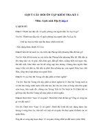 Tải Câu hỏi ôn tập kiểm tra học kì 1 môn Lịch sử - Địa lý lớp 4 - Nội dung ôn tập học kì 1 môn Sử Địa lớp 4