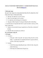 Tải Địa lý 12 bài 36: Vấn đề phát triển kinh tế - xã hội ở duyên hải Nam Trung Bộ - Lý thuyết, trắc nghiệm môn Địa lý 12