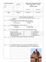 Tải Đề thi cuối học kì 2 lớp 4 môn Lịch sử - Địa lý năm 2019 - 2020 - Đề thi lớp 4 cuối kì 2 môn Sử - Địa Có đáp án