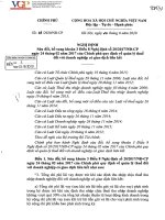 NĐ-CP sửa đổi Nghị định quản lý thuế doanh nghiệp có giao dịch liên kết - HoaTieu.vn