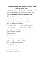 Tải Toán lớp 5 trang 66: Chia một số thập phân cho 10, 100, 1000,… - Giải bài tập Toán lớp 5