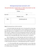 Tải Phiếu bài tập ôn hè lớp 6 lên lớp 7 môn Ngữ Văn - Đề 3 - Bài tập ôn hè lớp 6 môn Ngữ Văn có đáp án