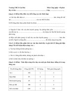 Tải Đề kiểm tra 45 phút học kì 2 lớp 8 môn Công nghệ trường THCS Gia Hòa - Đề kiểm tra 1 tiết HK 2 lớp 8 môn Công nghệ