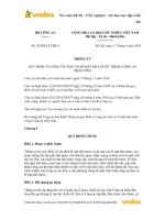 TT-BCA công tác bảo vệ bí mật nhà nước trong Công an nhân dân - HoaTieu.vn