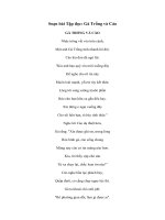 Tải Soạn bài Tập đọc lớp 4: Gà Trống và Cáo - Giải bài tập SGK Tiếng Việt 4 trang 51