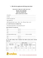 Tải Mẫu biên bản nghiệm thu khối lượng hoàn thành - HoaTieu.vn