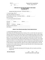 công ty cộng hoà xã hội chủ nghĩa việt namsố tbđộc lập – tự do – hạnh phúc