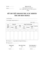 Tải Biểu mẫu sổ chi tiết doanh thu - HoaTieu.vn